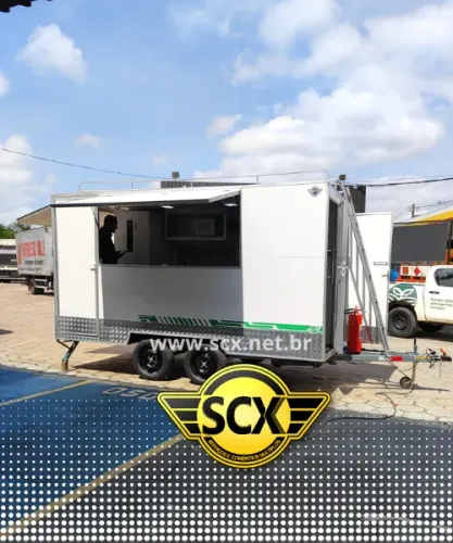 Food Truck scx 0.2 eixos modelo personalizado