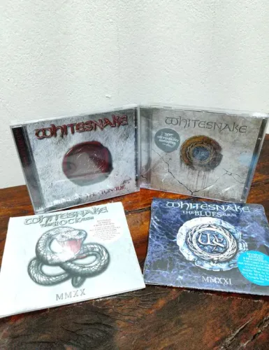 4 CDs Whitesnake novos lacrados 