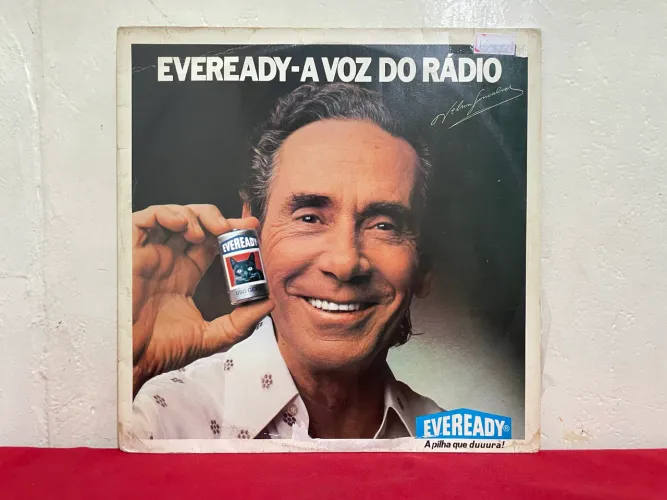 Disco de Vinil Nelson Gonçalves Eveready - A Voz do Rádio 