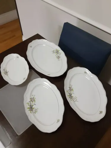Travessas ovais porcelana Schimidt