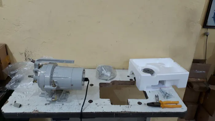 Motor para máquina de costura industrial