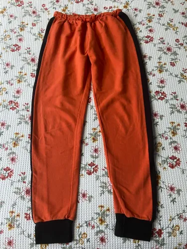 Moletom P/M laranja algodão 