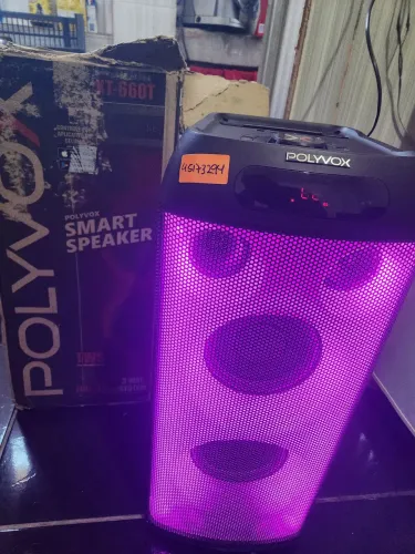 Caixa de som polyvox xt660t 800w nova