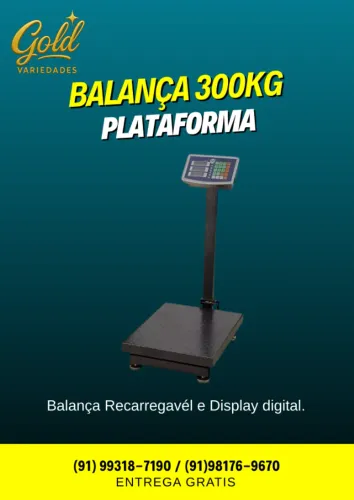 Balança Plataforma 300kg