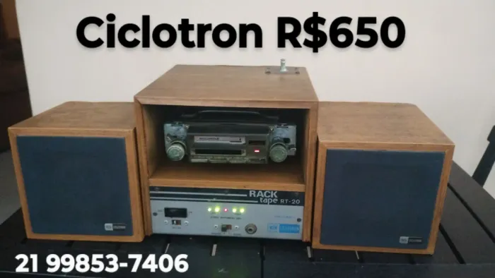 Rack som antigo Ciclotron Roadstar Corujinha