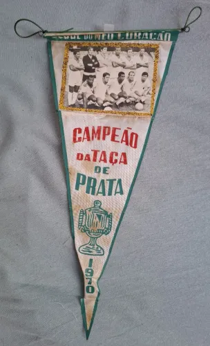 Flâmula do Fluminense campeão da Taça de Prata 1970 com foto do time