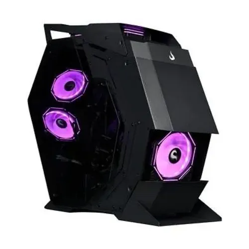 Gabinete Gamer Rise Mode Z4, Mid Tower, ATX, Lateral em Vidro Temperado, Preto