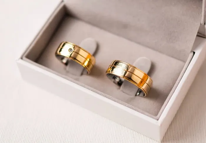 Aliança em Ouro 18k 8g