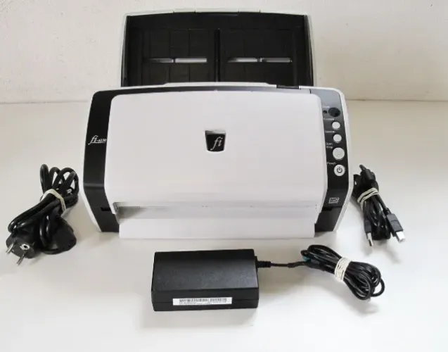 Scanner de mesa Fujitsu fi-6130 600dpi 40ppm 80ipm a partir