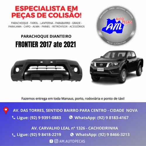parachoque frontier 