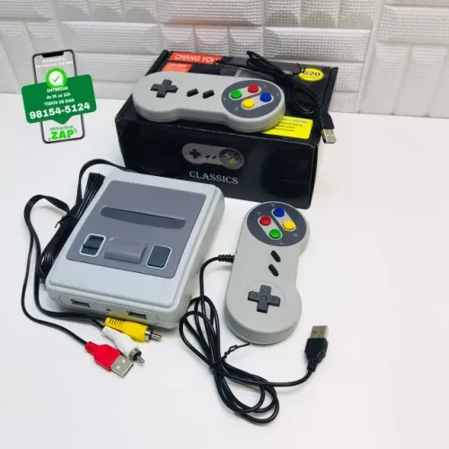 Video Game Retro 620 jogos - Entregamos 9h ás 23h