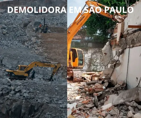 Executamos Demolição de edifícios residenciais, comerciais e industriais