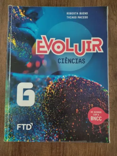 Livro Evoluir Ciências 6º Ano - Capa Dura - Novo