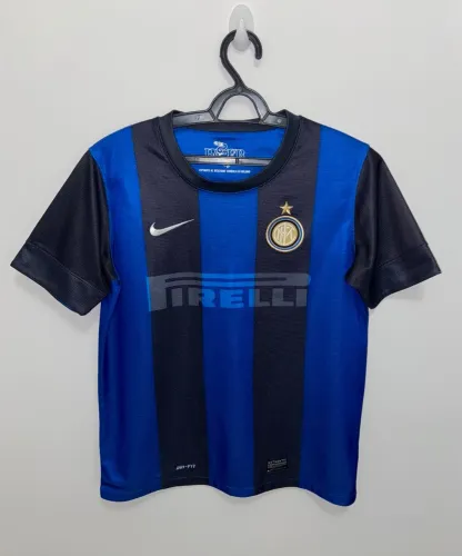 Camisa Inter de Milão Nike Original 2012 - Tamanho 12 Anos
