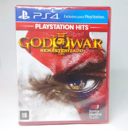 Game God of War 3 remasterizado ps4 lacrado