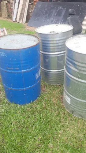 Tambores de aço duplo  para área externa