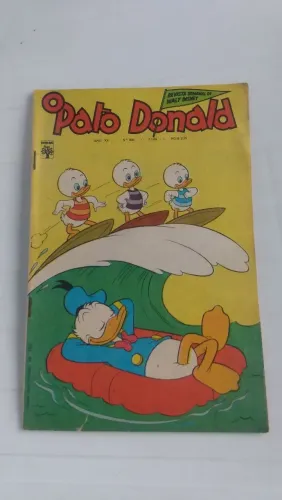 Gibi antigo Pato Donald número 896 de 1969.