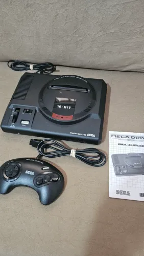 TEC TOY MEGA DRIVE 2017 LOTADO DE JOGOS 