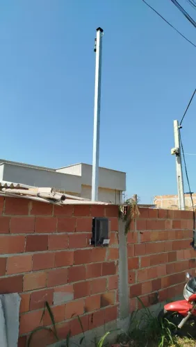 Instalação de Poste para Medidor de Energia Enel 