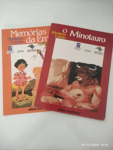 Livros infantis para doação