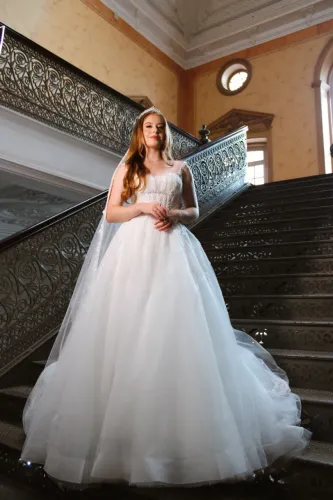 Vestido de noiva deslumbrante