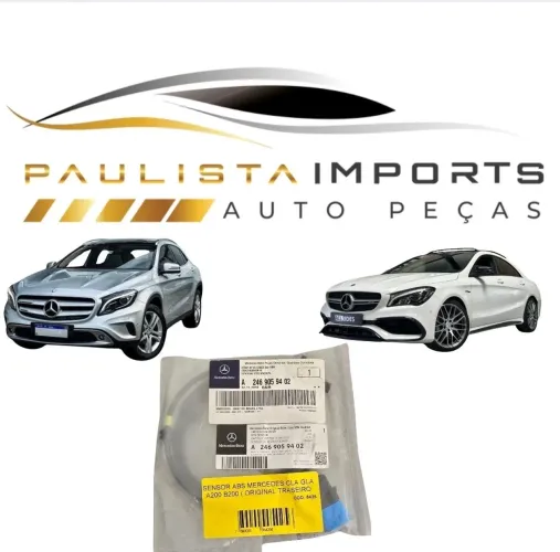 Sensor ABS Mercedes CLA GLA A200 B200 Original Traseiro ( A2469059402