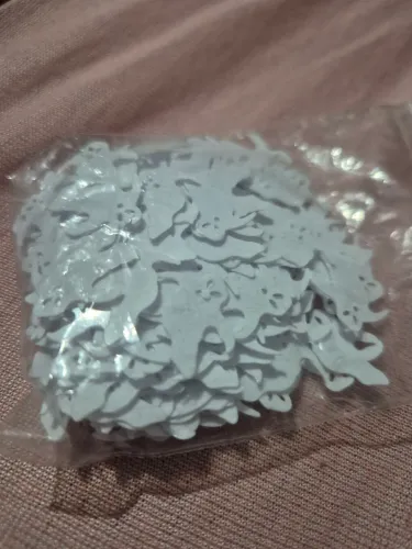 Confete para balão halloween fantasma