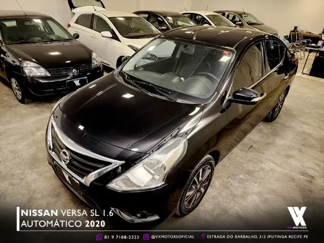Versa SL 1.6 Automático 2020 *Único Dono* - Aceito Carro Ou Moto Em Troca