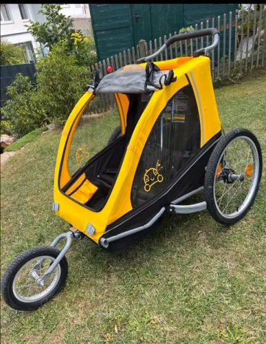 Trailer de Bicicleta p/ 2 Crianças