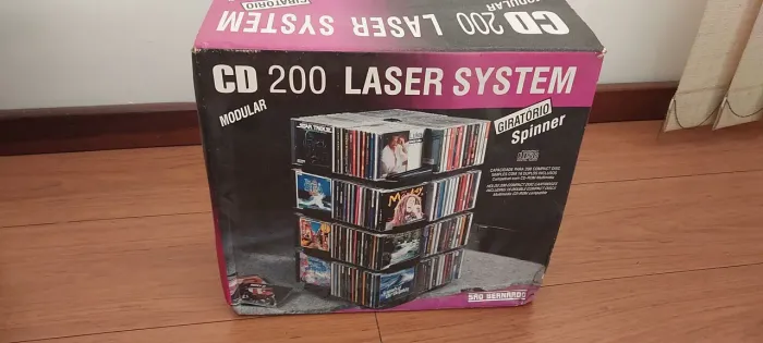 CD 200 Laser System - Organizador Giratório de CDs