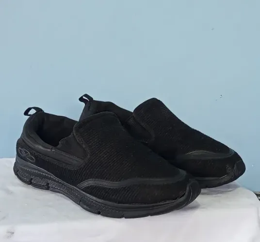 Tênis Olímpikus Wellness Masculino Velcro Preto 41