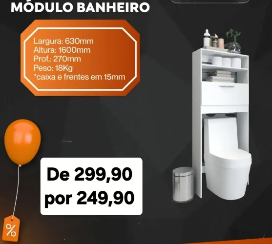 Módulo para banheiro