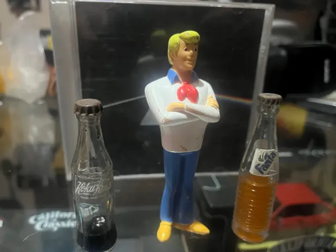 4 Miniaturas Colecionáveis: Fred scoob 