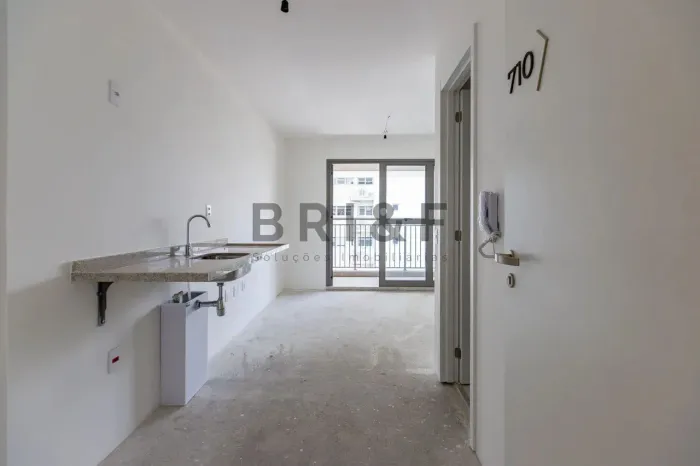 Apartamento tipo studio para venda no Ayla Moema Av Chibarás