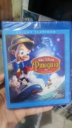 Blu-ray Pinoquio Lacrado