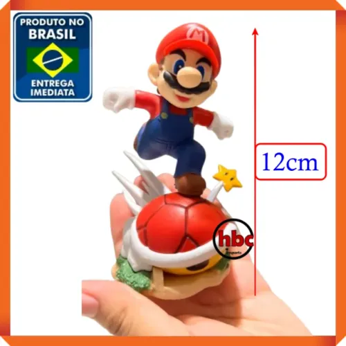 Action Figure Super Mario bros 12cm pvc figura de ação anime boneco brinquedo presente