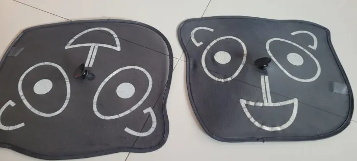 Protetores Solares Divertidos para Carro - Desenhos