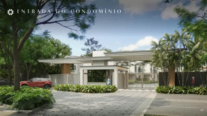 Casas de alto padrão com três suítes em Flores - 144m²