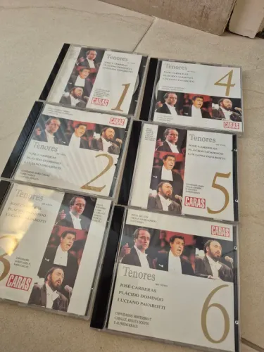 Tenores - José Carreras, Plácido Domingo e Luciano Pavarotti