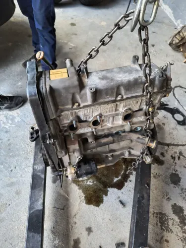 Motor parcial Fiat fire 1.3 8v flex. Base de troca.