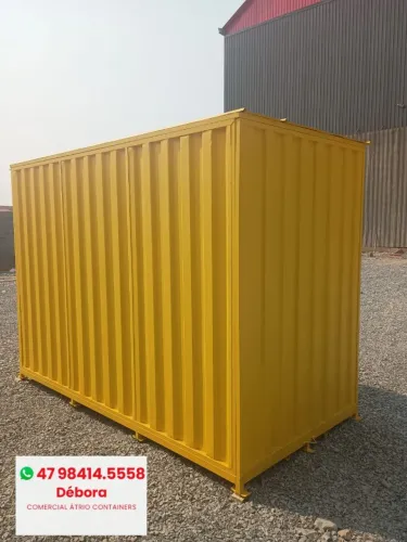 Almoxarifado dispensa container desmontáveis 
