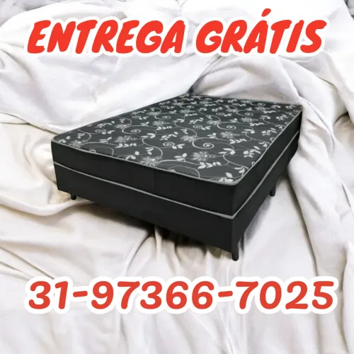 CAMA BOX CASAL $399,90 COM ENTREGA GRÁTIS!!!!!! PROMOÇÃO
