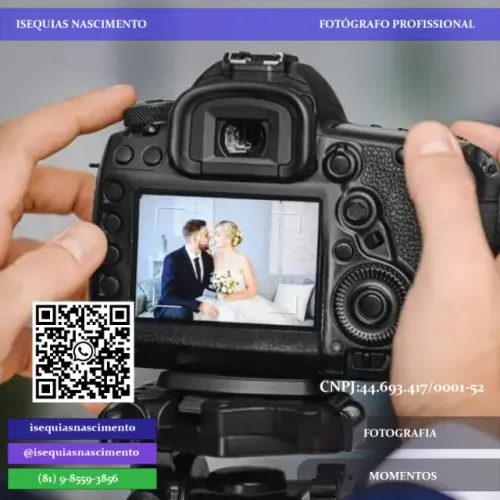 Fotógrafo para casamento - 300 Reais