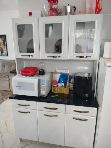 Armário de Aço branco Telasul usado