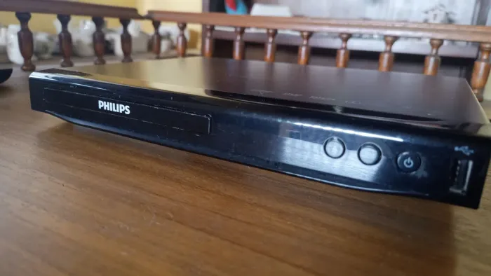 Dvd Player Philips Dvp2850/55 Com Entrada Usb Preto (Usado)<br>