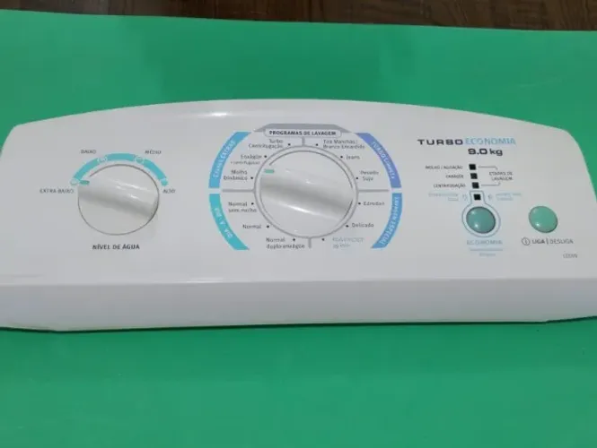 Painel Controle Lavadora Eletrolux LTE 09 Com Botões(Original)