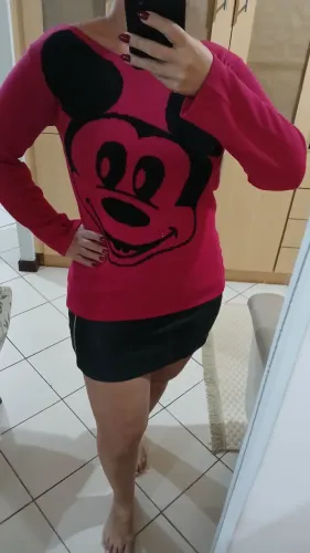 Blusa de linha Mickey