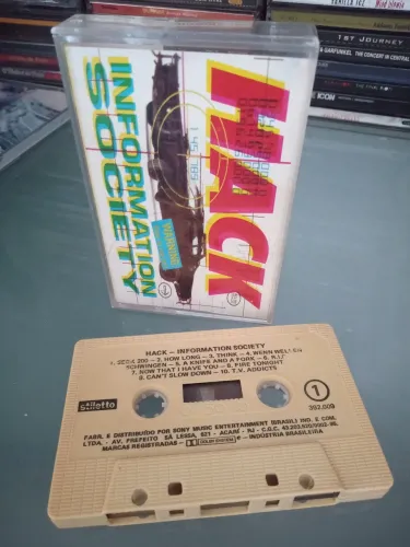 Lote Com 5 Fitas Cassete K7 Pop Music