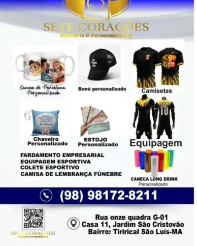 Personalizados: Canecas, Bonés, Camisetas e Mais!