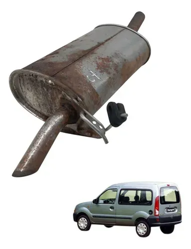 Escapamento Silencioso Renault Kangoo 1.0 2003 2004 2005